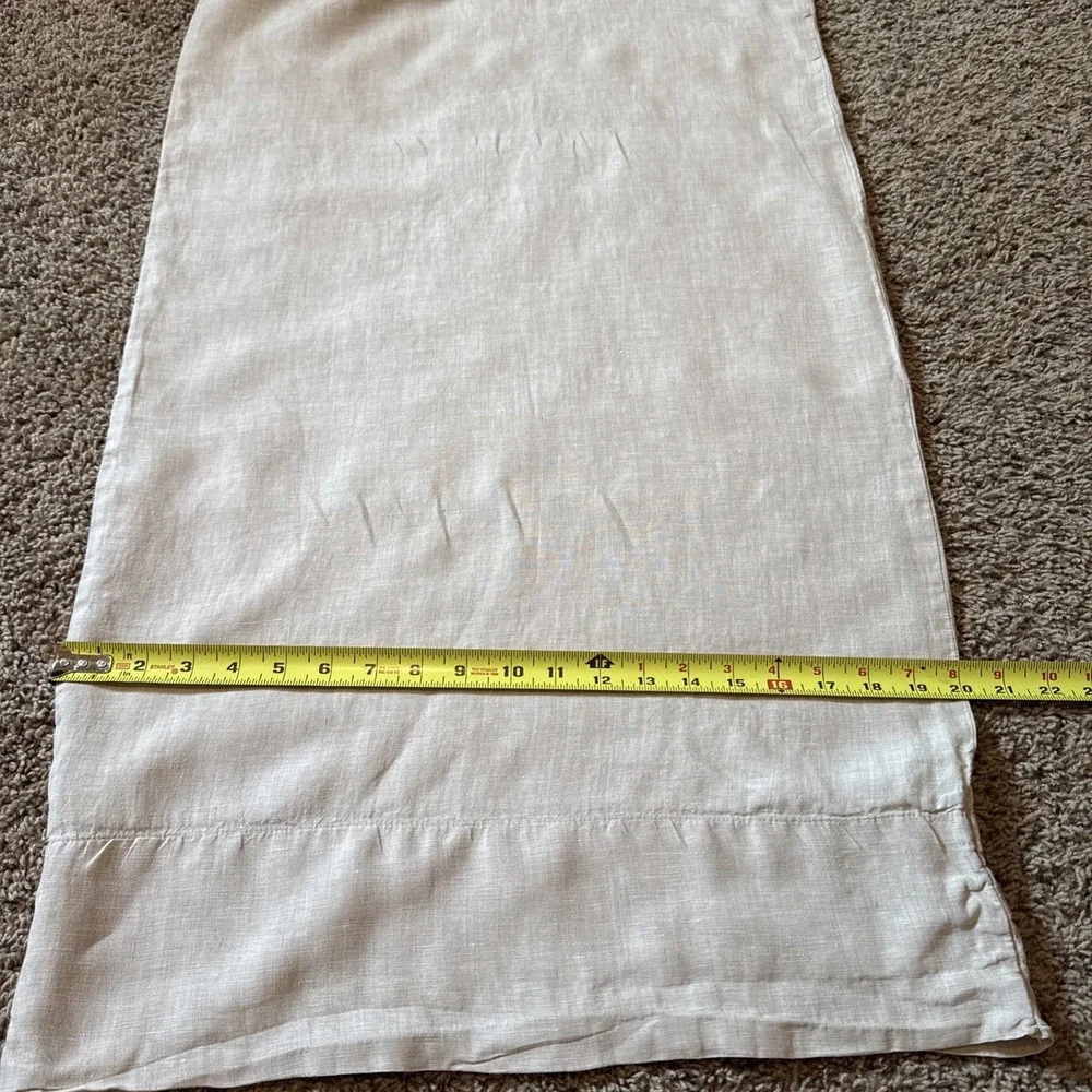 RH Restoration Hardware 100% Linen Khaki King Pillowcase (one)